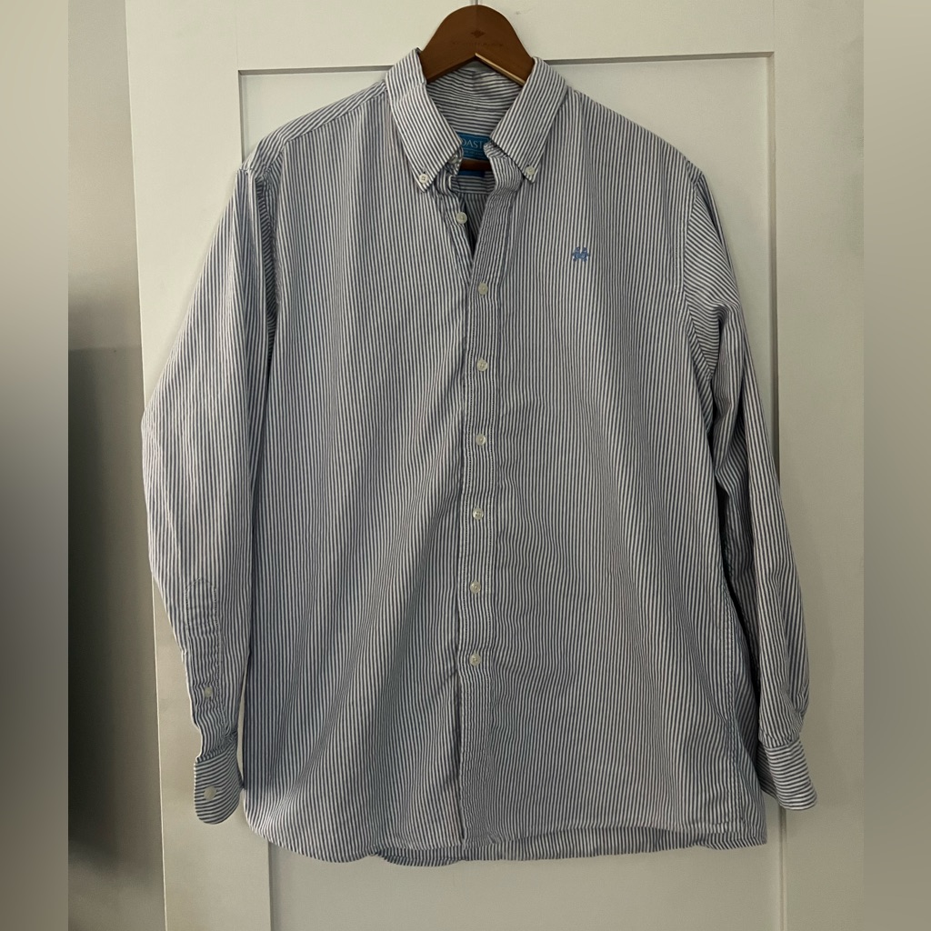 Coast Pawleys Island Button Down Shirt Size Large